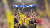 Euforia del Dortmund tras meterse en la final de Champions: Reus con el megáfono, Schlotterbeck casi se lesiona...