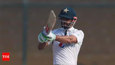 Shan Masood retained as Pakistan Test captain, decision on Babar Azam put on hold | Cricket News - Times of India