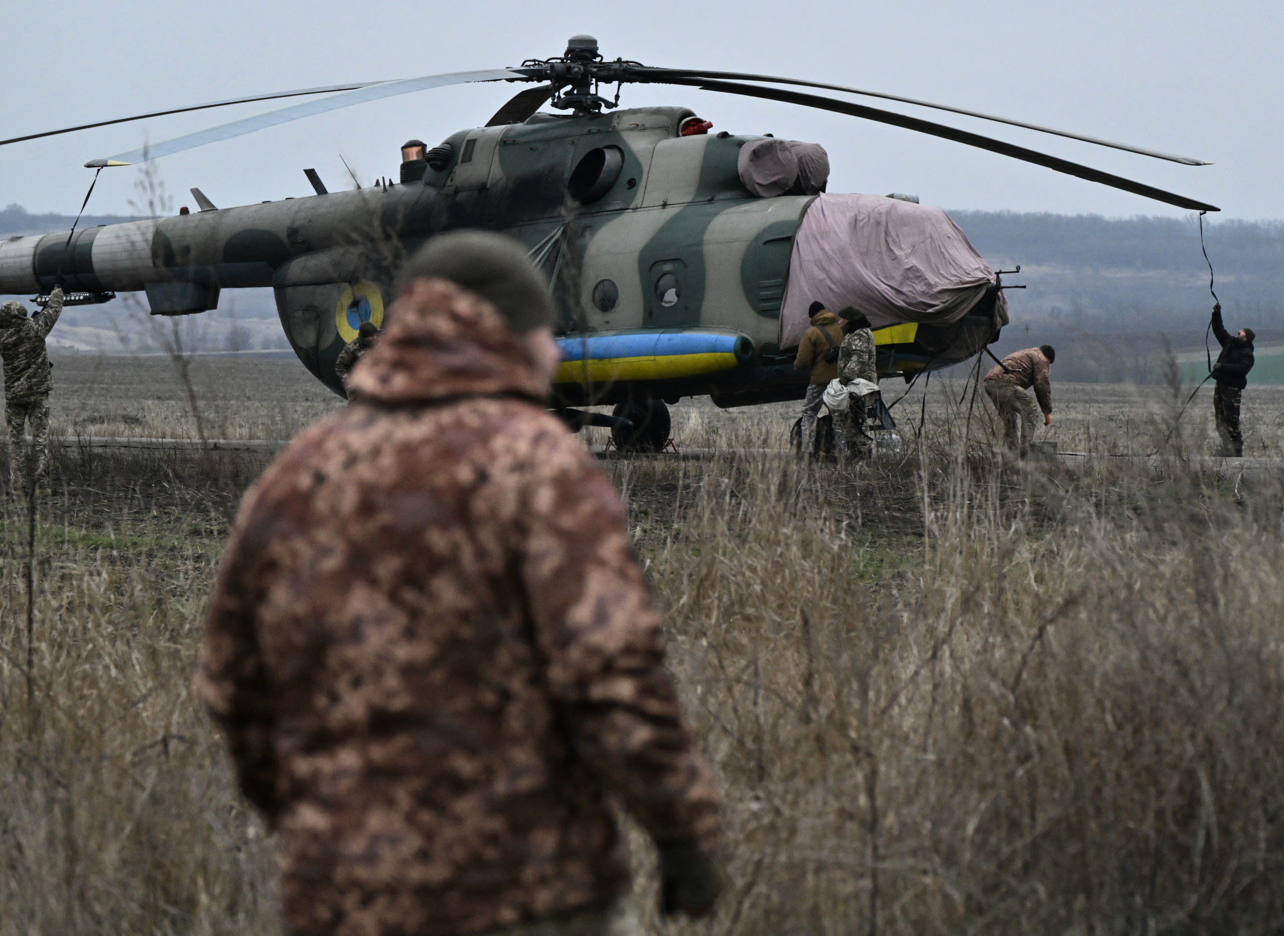 Russian school kids torch $15m helicopter with cigarettes