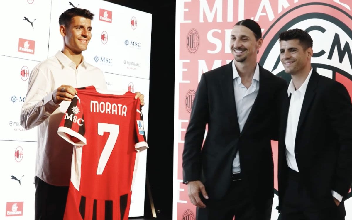 Morata calls Milan his ‘most important challenge’ and thanks Adli for No.7 shirt