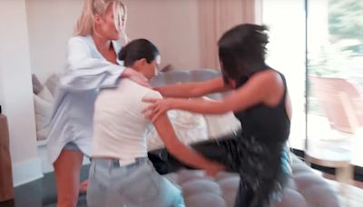Kourtney Kardashian begged sister Kim not to air their 'crazy' fight