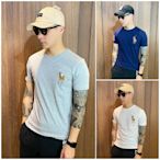 美國百分百【全新真品】 Ralph Lauren T恤 RL 短袖 T-shirt Polo 大馬 彩馬 三色 AG78