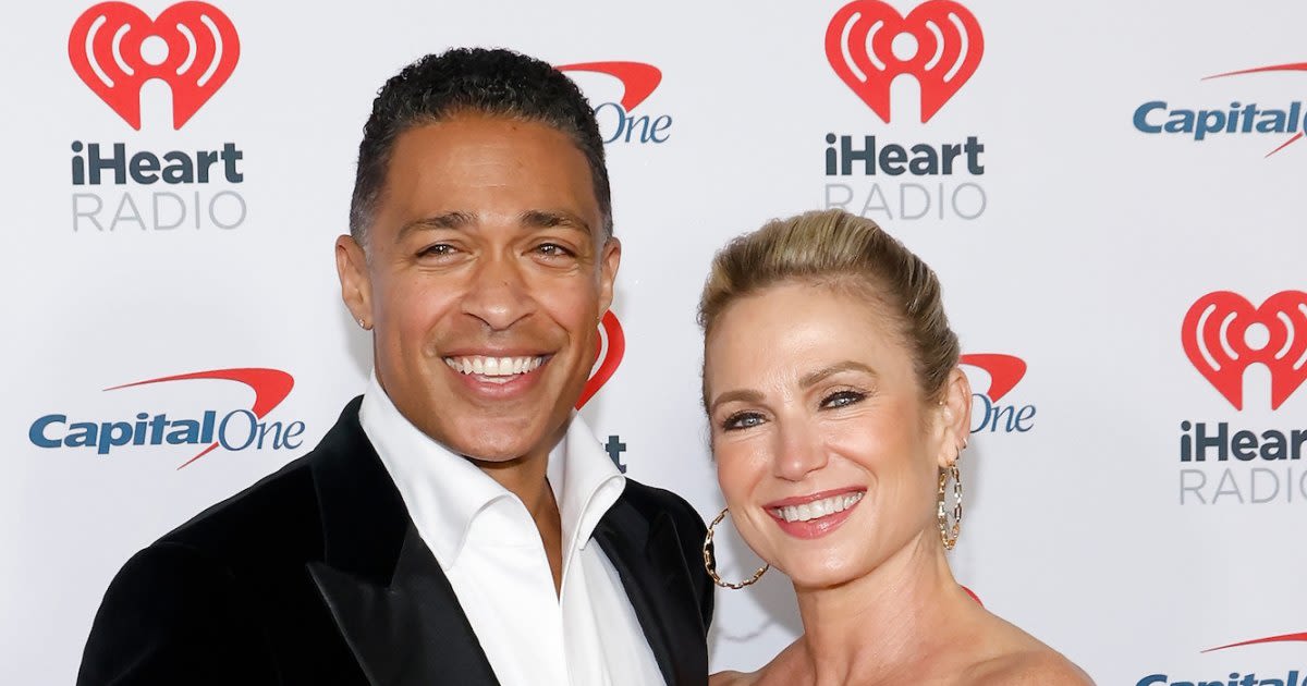 Amy Robach Tells T.J. Holmes That She Never Got an Engagement Ring From Ex Andrew Shue