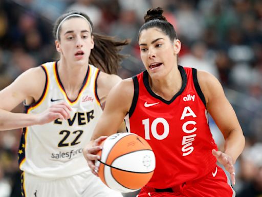 Plum scores 34, Aces beat Fever 88-69 in front of fifth-largest crowd in WNBA history