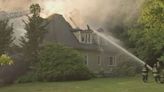 One firefighter transported as crews battle heat, large blaze at Concord home