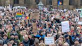 At least 200,000 at anti-right-wing demonstrations in German cities