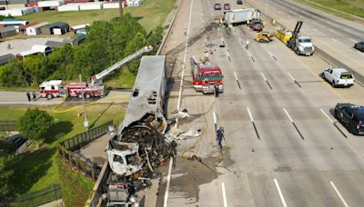 Update: Two people killed after semi crashes into stopped tractor-trailer rig on I-44