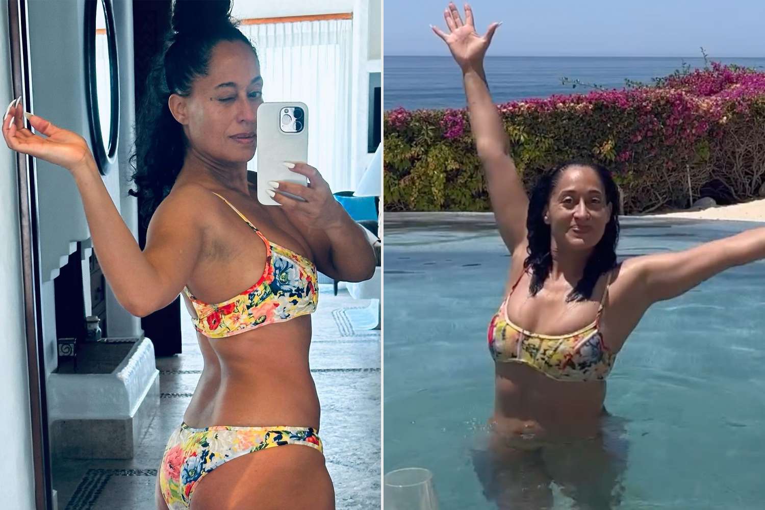 Tracee Ellis Ross Rocks a Buffet of Bikinis on Tropical Vacation: See All Her Sexy Swim Looks!