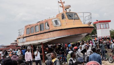 More than 50 dead after boat capsizes in Congo’s Lake Kivu