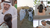 Dubai Crown Prince Sheikh Hamdan celebrates children who cleaned the city after rains