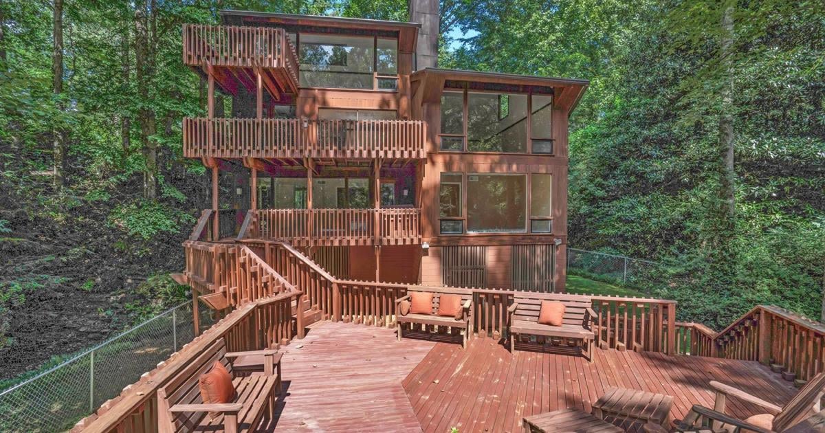 'Treehouse' neighbor to Frank Lloyd Wright’s ‘Broad Margin’ is a unique home in its own right
