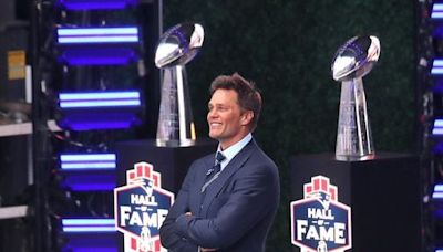 See photos from Tom Brady’s star-studded Patriots Hall of Fame induction - The Boston Globe