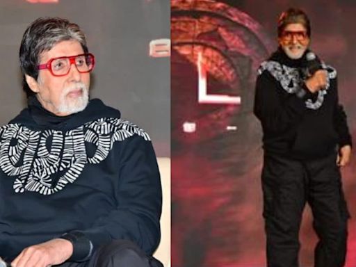 Amitabh Bachchan Stuns In All-black Ensemble At Kalki 2898 AD, Proves Age Is Just A Number - News18