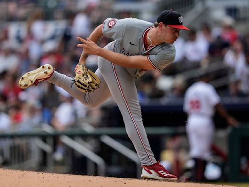 Rookie lefty Parker logs another strong start as the Nationals beat Morton and the Braves 8-4