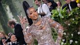 Keke Palmer Shines in Draped Sequin Marc Jacobs Dress at Met Gala 2024