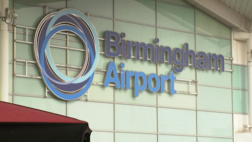 Birmingham Airport suspends flights over security incident