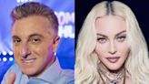 Luciano Huck se encontra com Madonna no Rio, mas não grava entrevista | O TEMPO