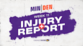 Vikings initial Week 11 injury report includes Josh Dobbs