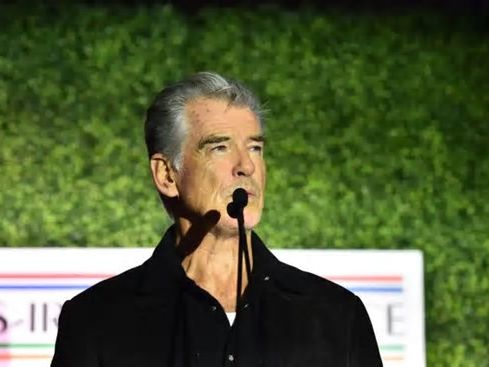 WHOA! Pierce Brosnan Is Unrecognizable In New Film