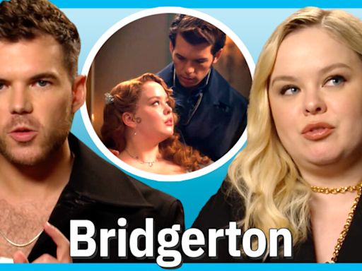 'Bridgerton' Stars Preview Polin's Road to Romance