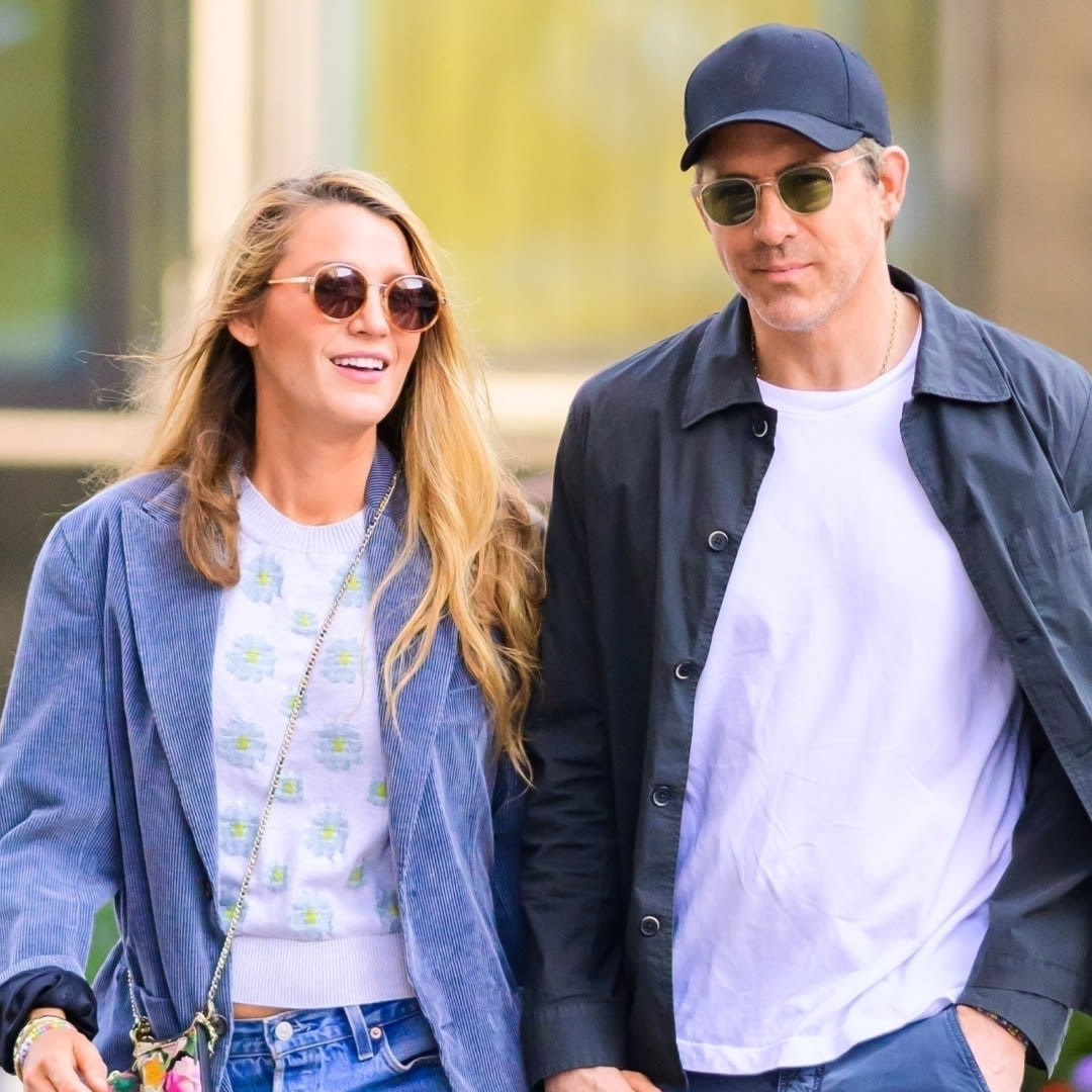 Blake Lively Ditches Exaggerated Florals for a Rising Denim Trend