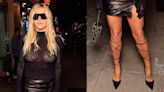 Kesha Goes Bold in Sheer Top and Leg-Climbing Strappy Pumps at Pride Party in Los Angeles