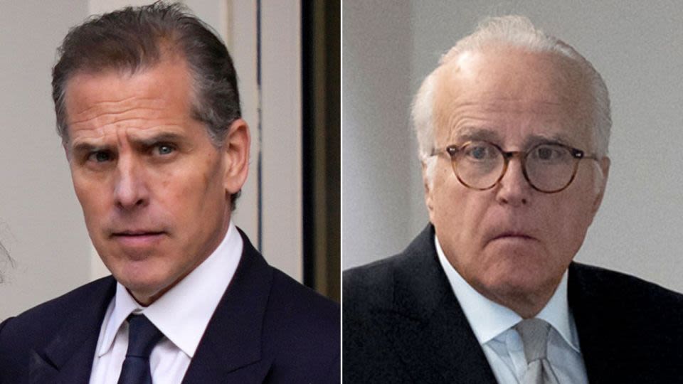 House Republicans issue criminal referrals of James and Hunter Biden to DOJ