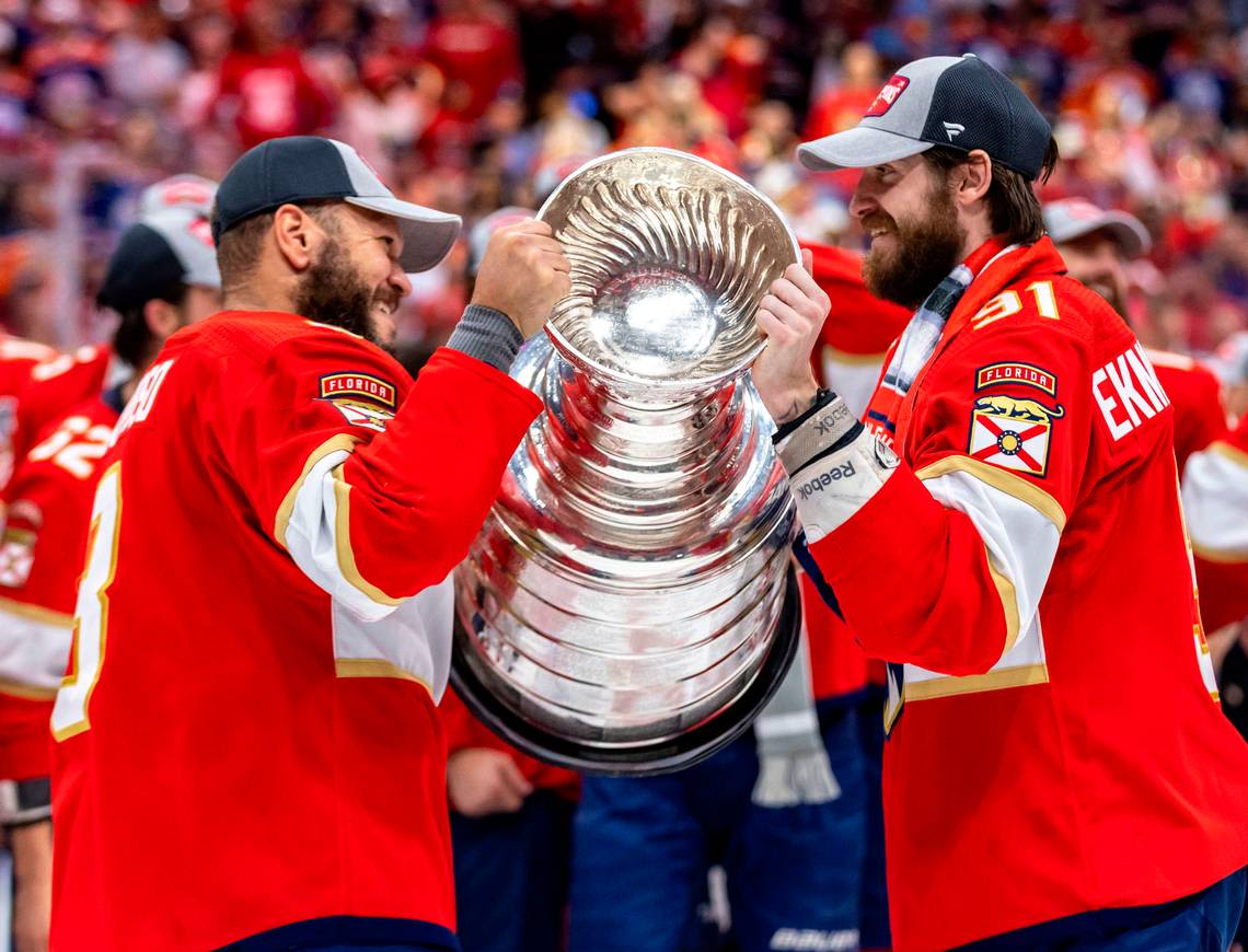 After 17 NHL seasons, Kyle Okposo’ first Stanley Cup is a full-circle moment with Panthers