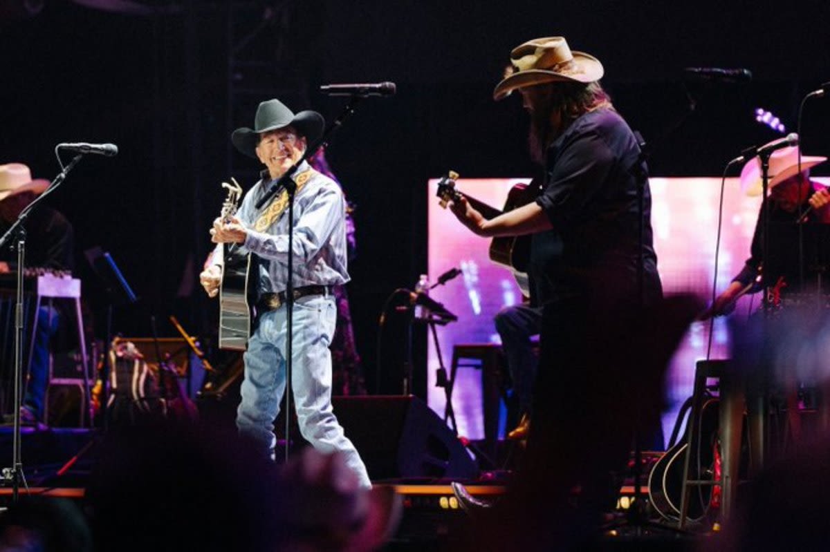 George Strait & Chris Stapleton Wow with Duet Debut, Tease New Album