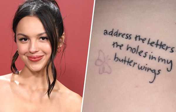 Olivia Rodrigo responds to fan who got a lyric tattooed with a major typo