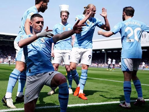 (Crónica) El Manchester City golea en Craven Cottage para ser líder y el Tottenham desciende al Burnley