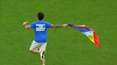 Qatar pitch invader who carried rainbow flag says he will not face legal action