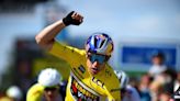 Critérium du Dauphiné: Wout van Aert wins stage 5 after peloton catches break in final 100m