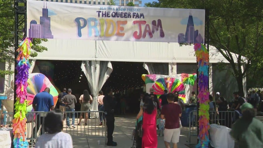 Chicago’s Queer Fam Pride Jam unites LGBTQ+ families at Millenium Park