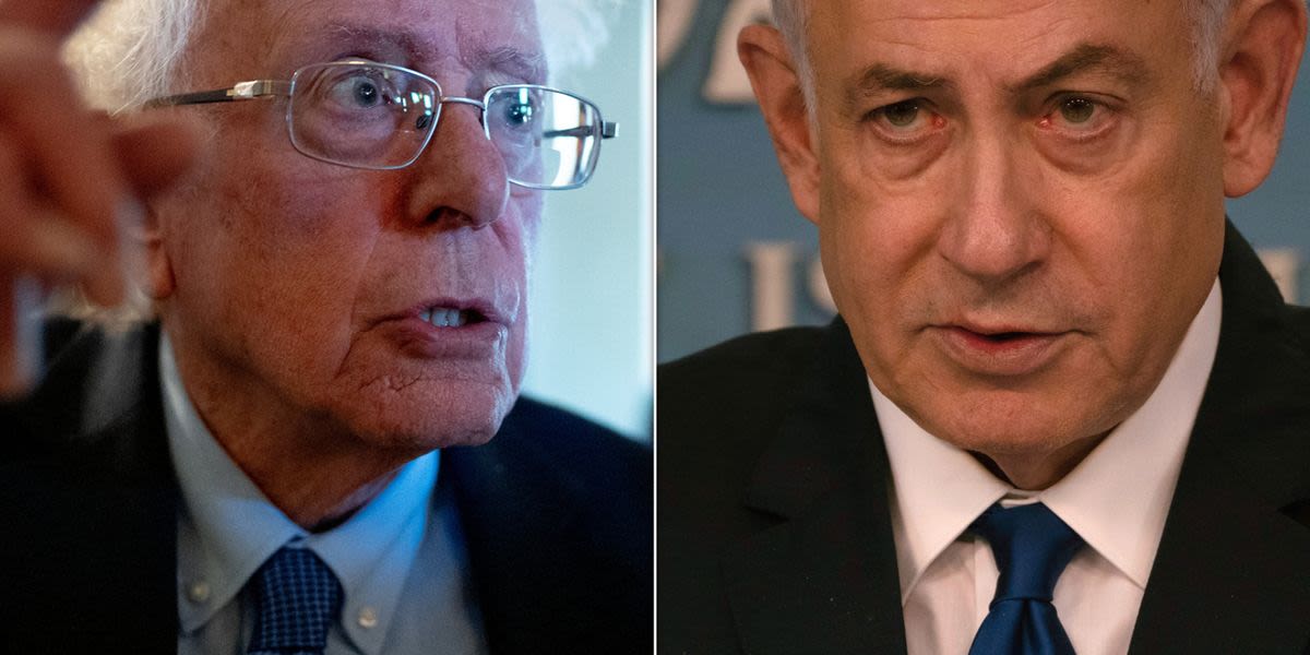 Bernie Sanders Unleashes Fiery Comeback To Netanyahu's Antisemitism Remarks