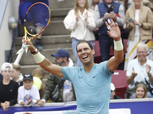 Mariano Navone estuvo cerca, pero Nadal sacó su fuego sagrado y lo eliminó de Bastad