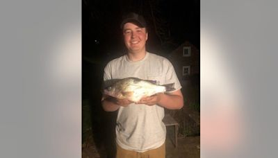 Berks County teen catches state record-breaking white perch