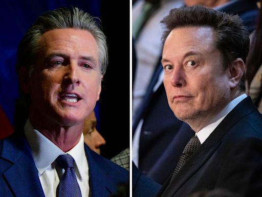 Elon Musk tears into Gavin Newsom: 'The Joker is in charge'