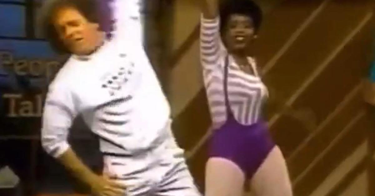 Late fitness guru Richard Simmons visited WJZ for Oprah's segment in 1980s
