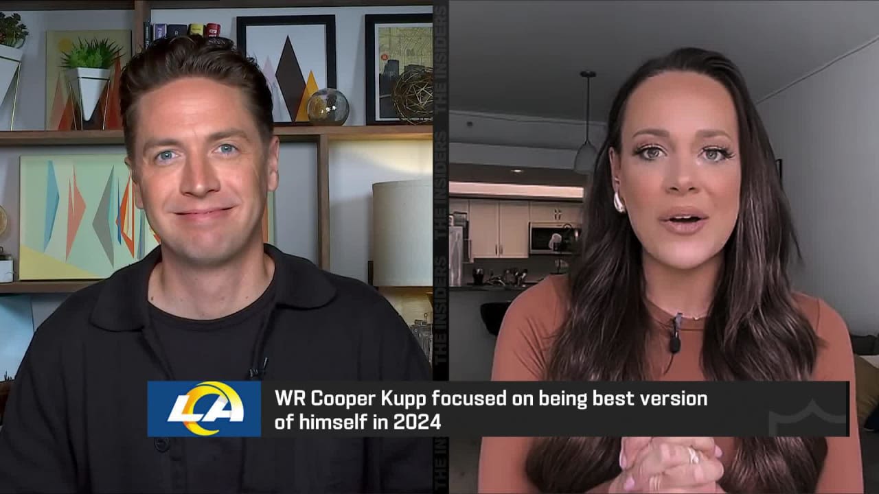 Condon: 'Cooper Kupp getting many more reps than anyone else' at Rams OTAs in 2024 | 'The Insiders'