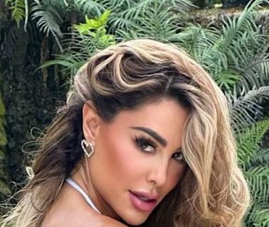 Ninel Conde impone tendencia con traje de baño de encaje