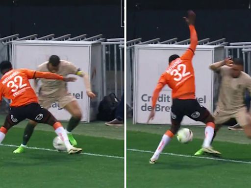 Fans claim Mbappe 'just destroyed this poor man’s career' after PSG star's skill