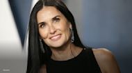 Demi Moore, 59, talks body confidence as she poses for her new swimwear collection