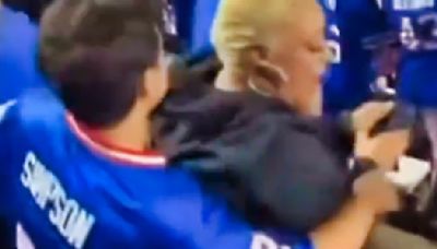 ...: Cameras Caught Buffalo Bills Fan Wearing O.J. Simpson Jersey Engaging In Lewd Activity With Wild Female...