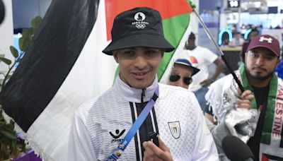 Palestinian Olympian delivers passionate plea: ‘Trying to get the world to know we're human beings’