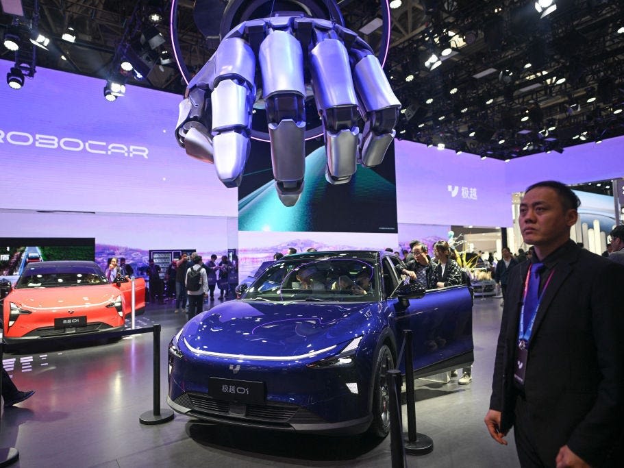 These are the wildest EVs unveiled at China's biggest auto show