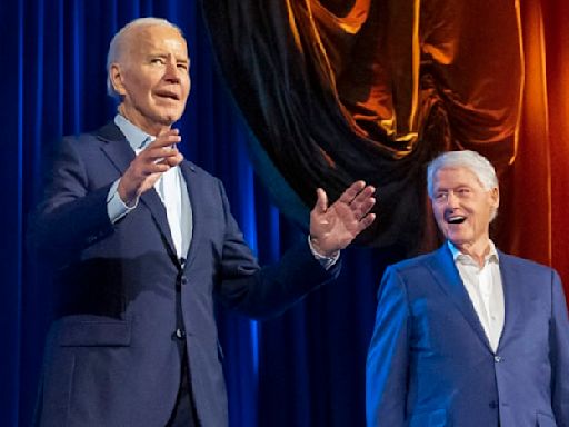 Biden's reelection campaign raises $40 million in five days including $8 million with Bill Clinton