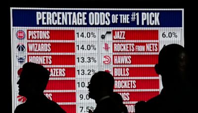 NBA draft lottery: Pistons will pick No. 5 overall despite worst record finish