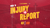 Final injury report for Chiefs vs. Bengals, Week 13