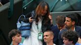 Raducanu's mum squeezes past Romeo Beckham to watch daughter triumph